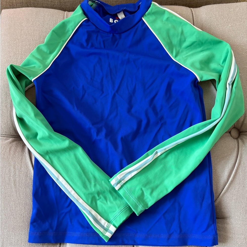 Boden Blue and Green Sun-Safe Top